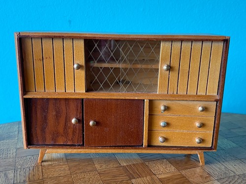 Wohnzimmerschrank rülke 50er - ,