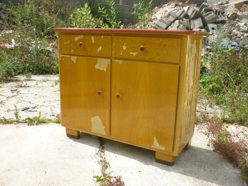 Alter antiker kleiner schrank - antiker,